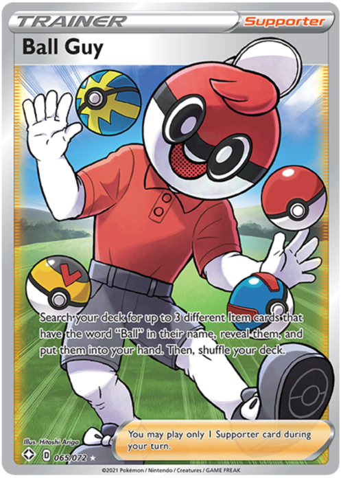 Ball Guy Card Front