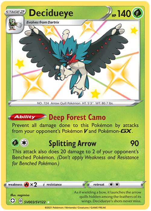 Decidueye Card Front