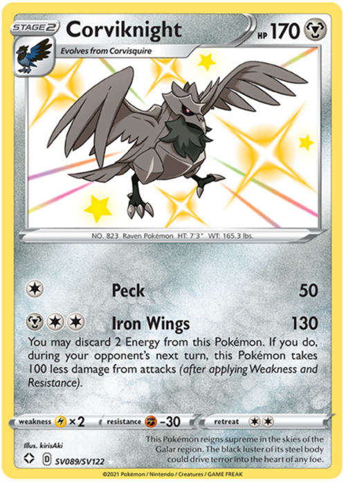 Corviknight Card Front