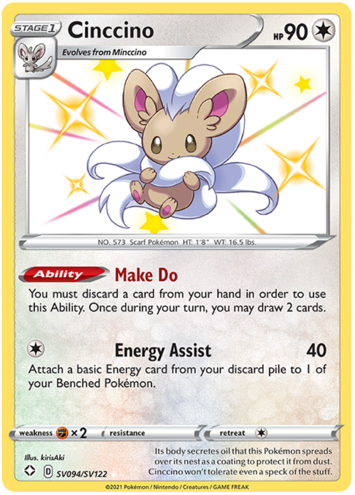 Cinccino Card Front