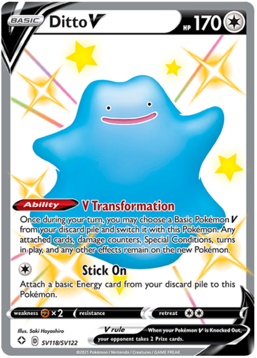 Ditto V Card Front