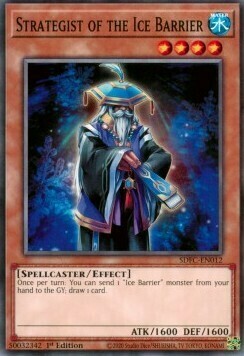 Strategist of the Ice Barrier Card Front