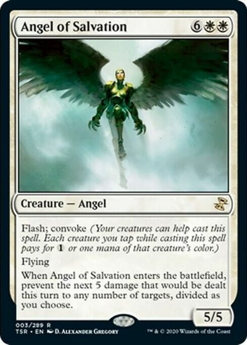 Angel of Salvation Card Front