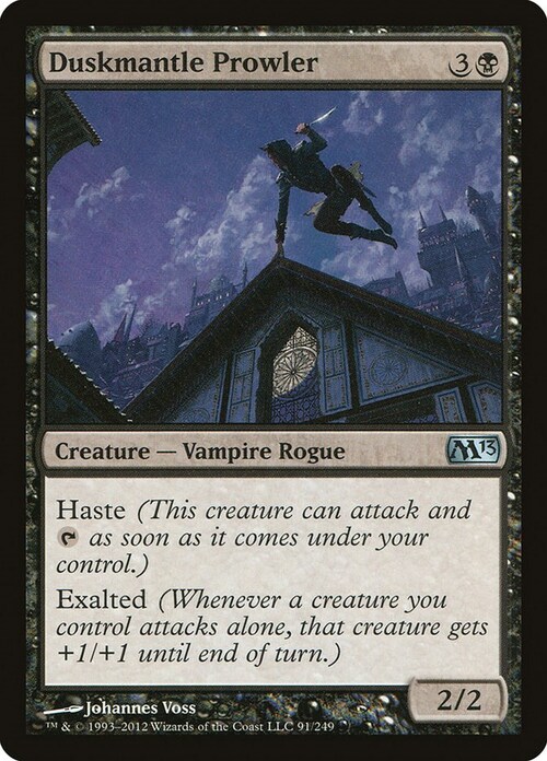 Duskmantle Prowler Card Front