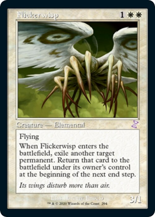 Flickerwisp Card Front