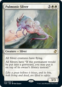 Pulmonic Sliver Card Front