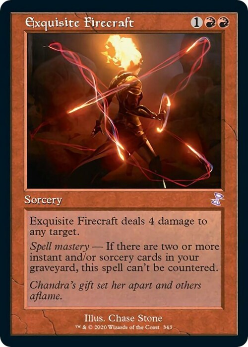 Exquisite Firecraft Card Front