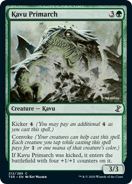 Kavu Primarch Card Front