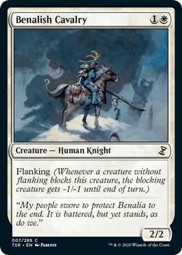 Benalish Cavalry Card Front