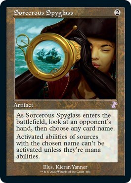 Sorcerous Spyglass Card Front