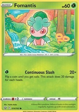 Fomantis Card Front