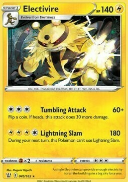 Electivire Card Front