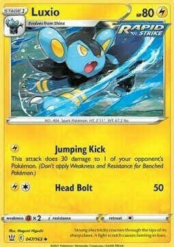 Luxio Card Front