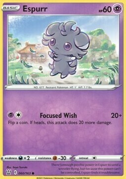 Espurr Card Front