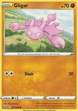 Gligar Card Front