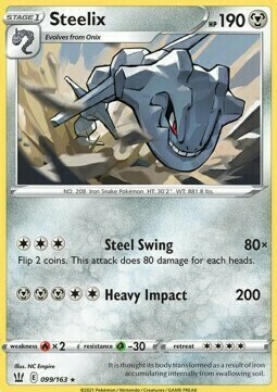 Steelix Card Front