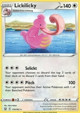 Lickilicky Card Front