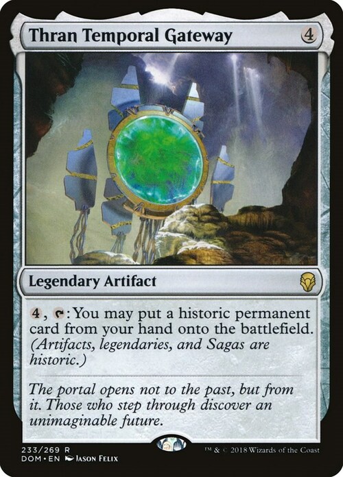 Thran Temporal Gateway Card Front