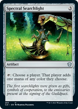 Spectral Searchlight Card Front