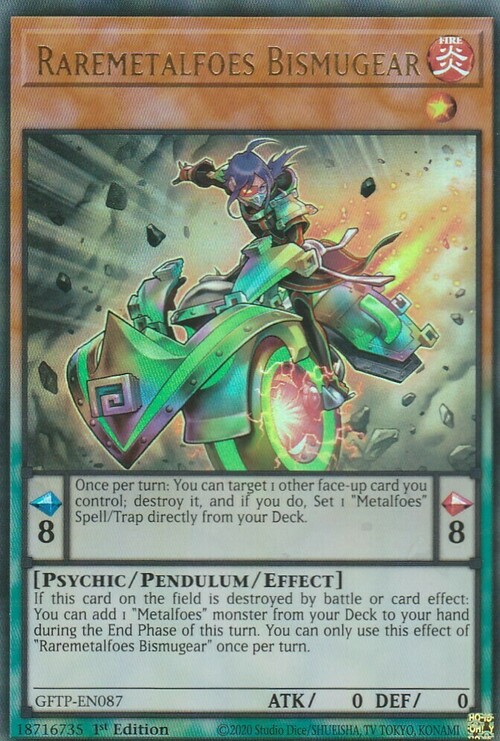 Raremetalfoes Bismugear Card Front