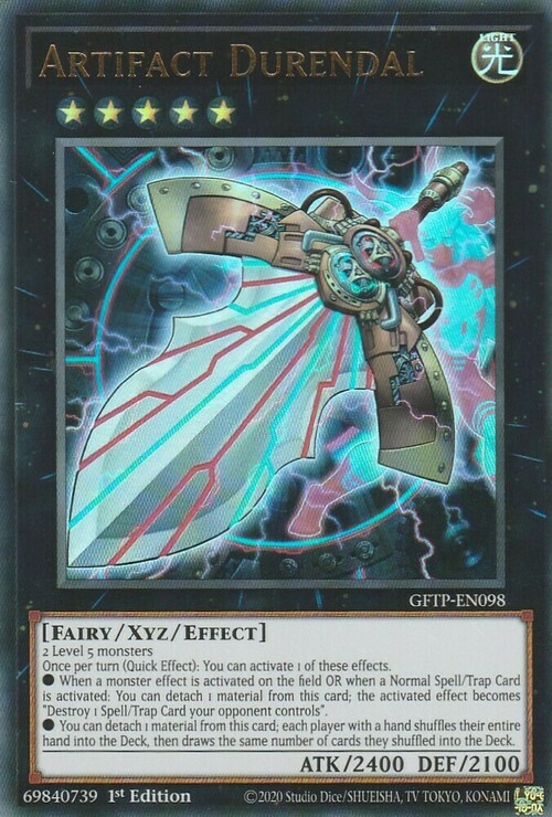 Artifact Durendal Card Front