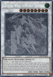 Crystal Wing Synchro Dragon