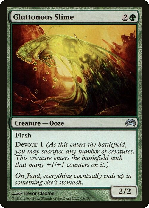 Gluttonous Slime Card Front