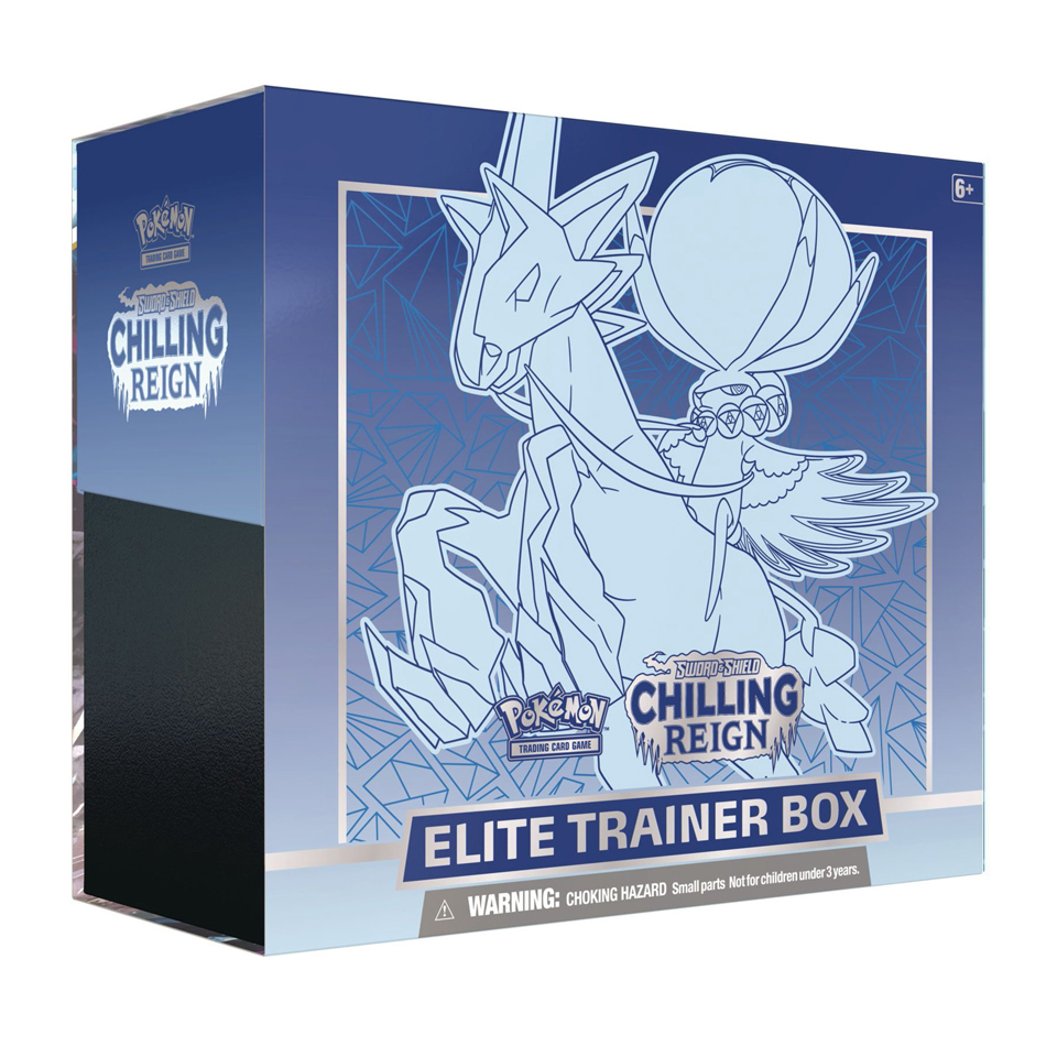 Chilling Reign Ice Rider Calyrex Elite Trainer Box