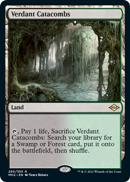 Verdant Catacombs Card Front