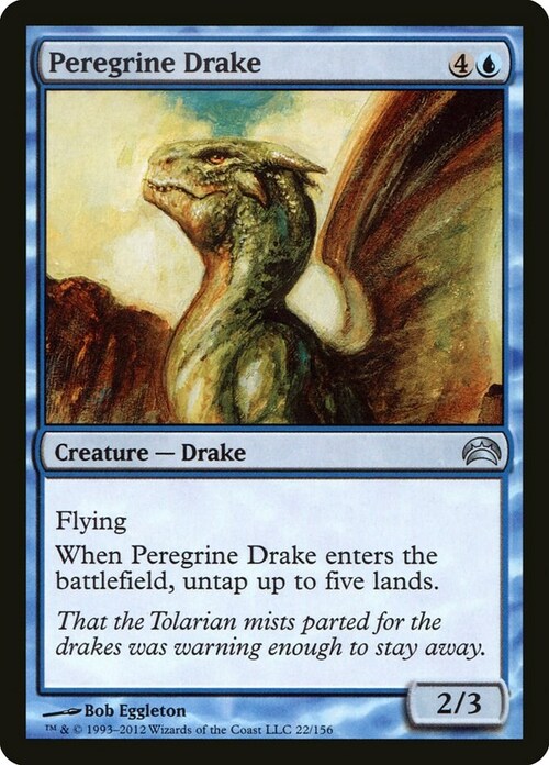 Peregrine Drake Card Front