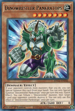 Dinowrestler Pankratops Card Front