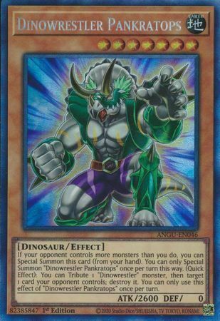 Dinowrestler Pankratops Card Front