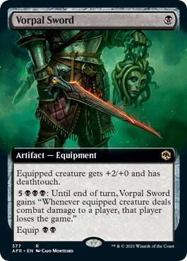 Vorpal Sword Card Front