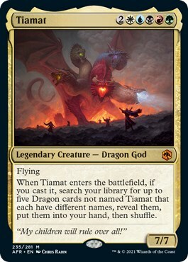 Tiamat Card Front