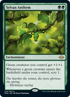 Sylvan Anthem Card Front