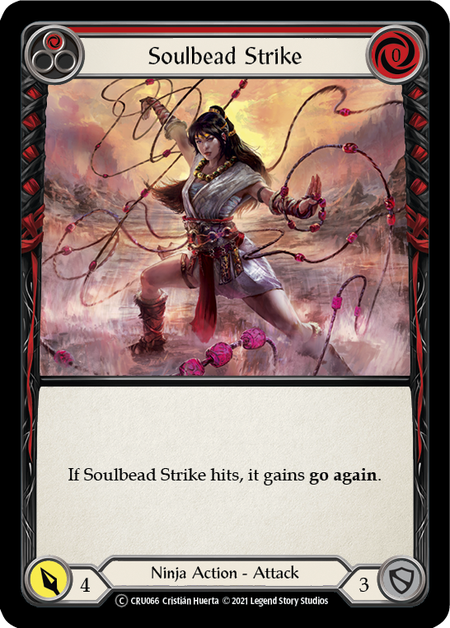 Soulbead Strike - Red Card Front