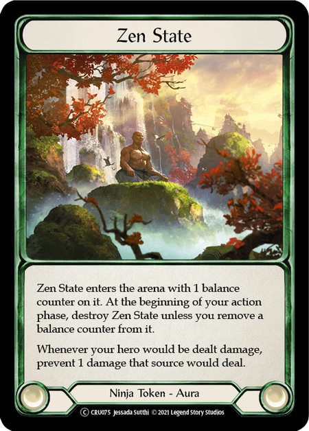 Zen State Card Front