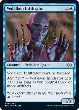 Vedalken Infiltrator Card Front