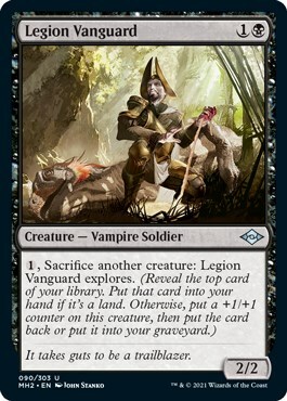 Legion Vanguard Card Front