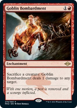 Goblin Bombardment Card Front