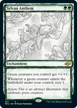 Sylvan Anthem Card Front