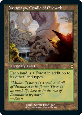 Yavimaya, Cradle of Growth Card Front