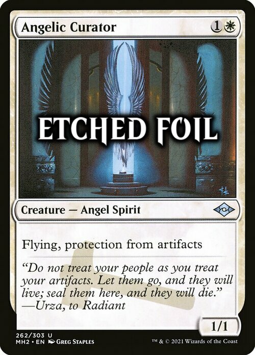 Angelic Curator Card Front