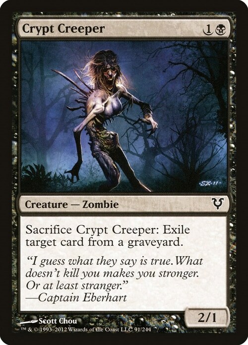 Crypt Creeper Card Front