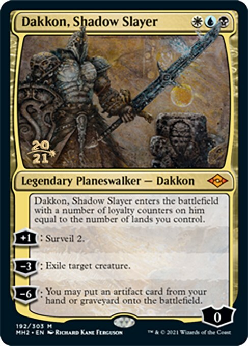 Dakkon, Shadow Slayer Card Front