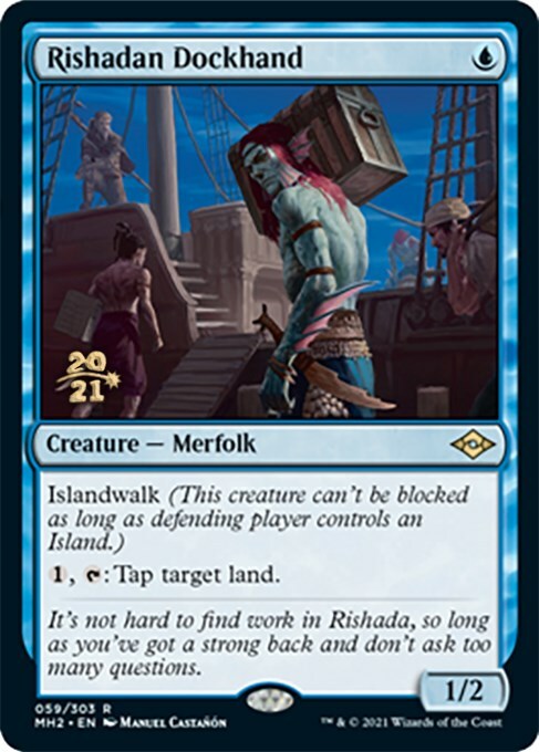 Rishadan Dockhand Card Front