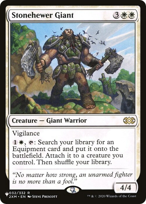 Stonehewer Giant Card Front