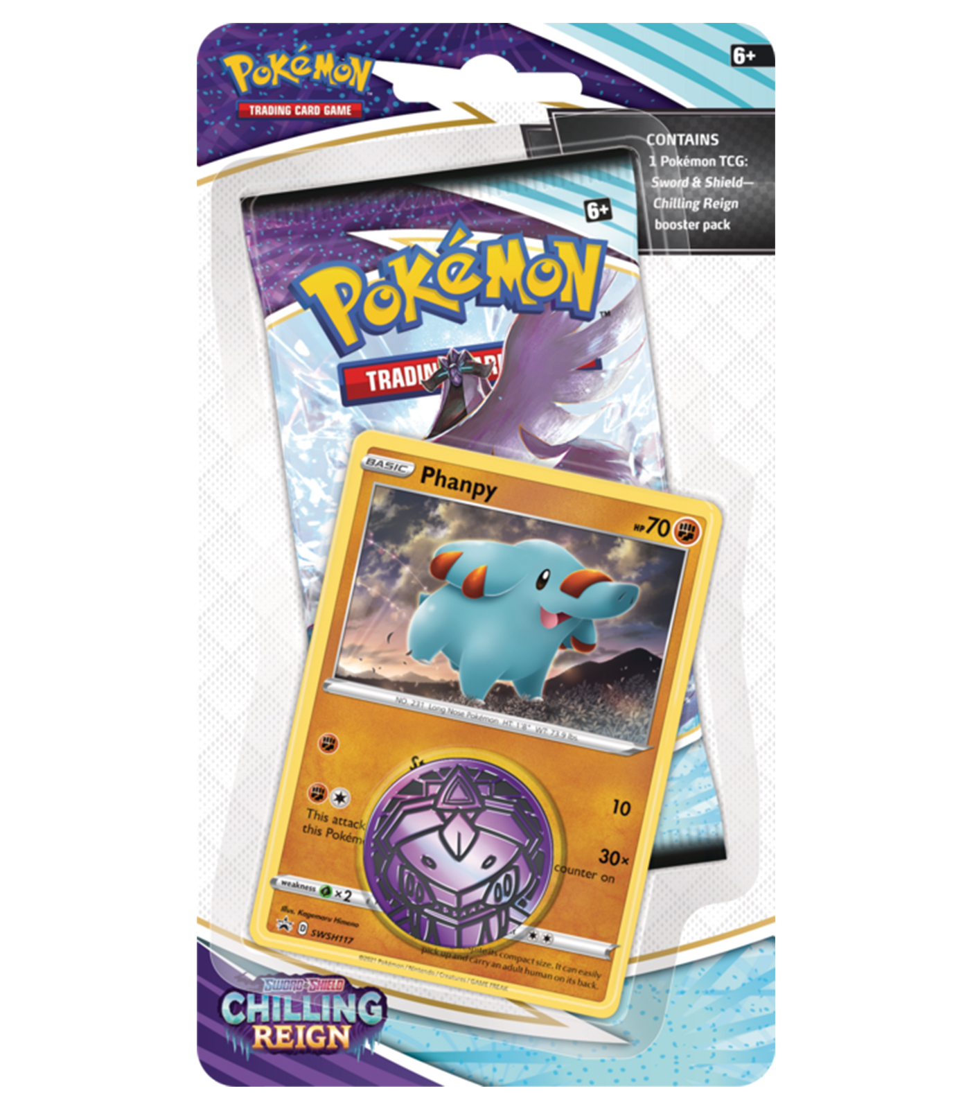 Chilling Reign | Phanpy 1-Pack Blister