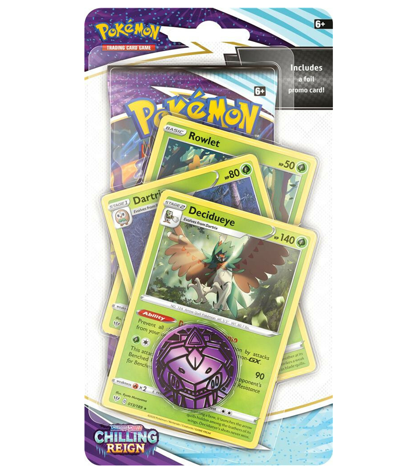 Chilling Reign | Rowlet 1-Pack Blister