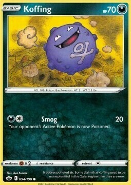 Koffing Card Front